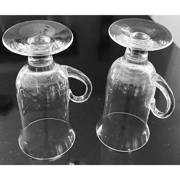 Dartington Irish Coffee Glass Mugs - Set of 2 - Picture 7 of 7